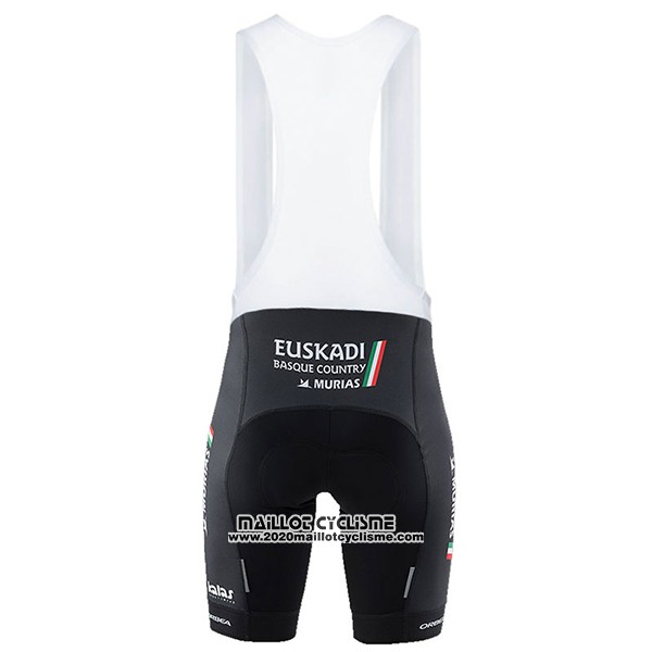 2017 Maillot Ciclismo Euskadi Vert et Noir Manches Courtes et Cuissard